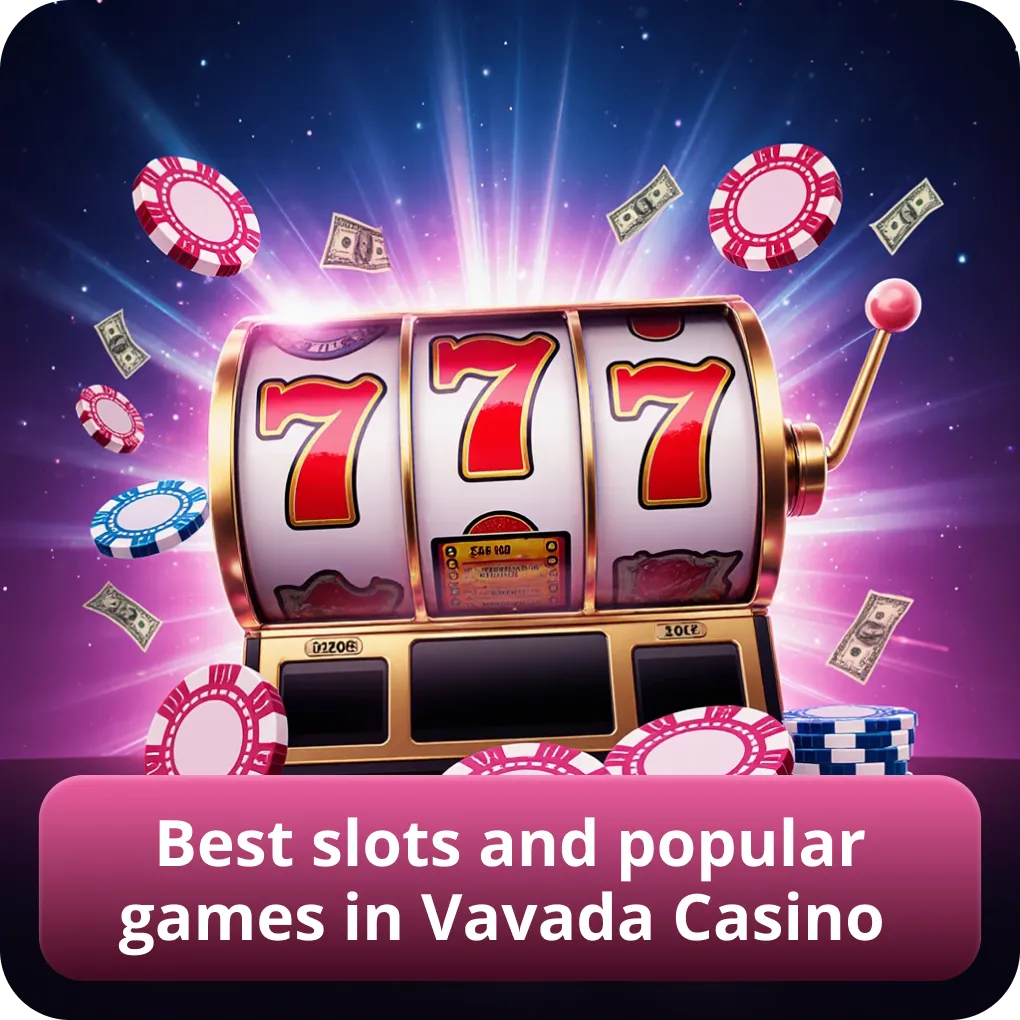 Best slots and popular games in Vavada Casino